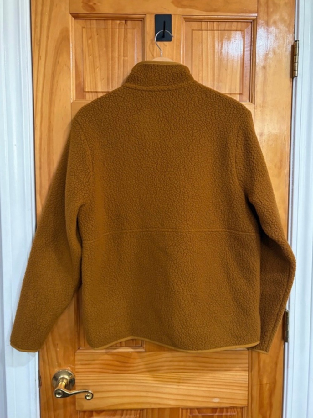 Patagonia Women's Brown Quarter-Zip Fleece Pullover - Picture 6 of 8